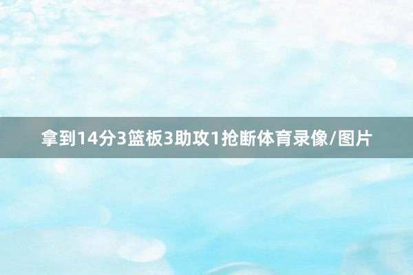 拿到14分3篮板3助攻1抢断体育录像/图片